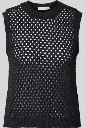 Christian Berg Stricktop mit Lochmuster in , Größe L