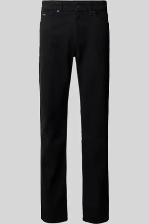 HUGO BOSS Regular Fit Jeans mit Label-Detail Modell "Re.Maine" in , Größe 32/34