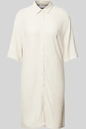 Jake*s Knielanges Hemdblusenkleid mit 1/2-Arm in , Größe 34