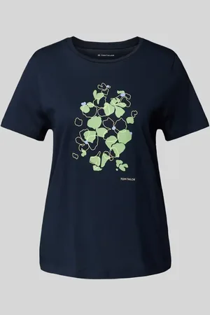 TOM TAILOR Regular Fit T-Shirt aus reiner Baumwolle in , Größe L