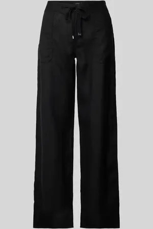 Ralph Lauren Loose Fit Leinenhose mit elastischem Bund Modell 