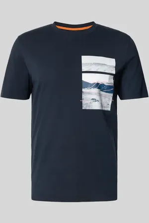 HUGO BOSS T-Shirt mit Motiv- und Label-Print Modell 