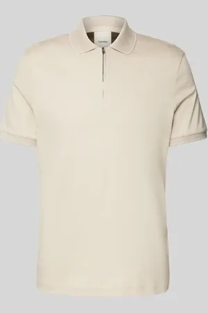 Calvin Klein Slim Fit Poloshirt mit Logo-Stitching Modell 