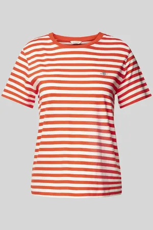 GANT T-Shirt mit Label-Stitching in , Größe L