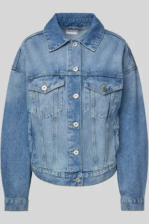Jake*s Jeansjacke mit Pattentaschen in , Größe 34