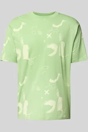 Scotch&Soda T-Shirt mit geripptem Rundhalsausschnitt in , Größe L