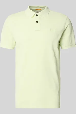 Camel Active Regular Fit Poloshirt mit Logo-Stitching in , Größe L