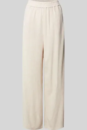 Jake*s Wide Leg Stoffhose mit elastischem Bund in , Größe 34