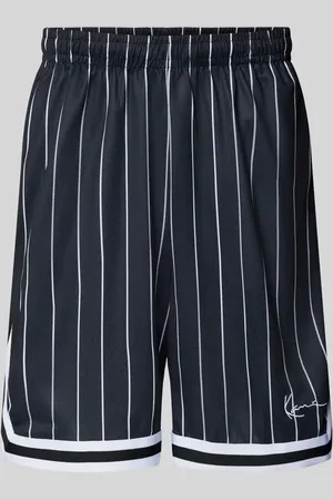Karl Kani Baggy Fit Shorts mit Label-Stitching in , Größe L