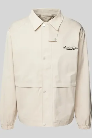Another Cotton Lab Oversized Jacke mit Label-Stitching in , Größe L