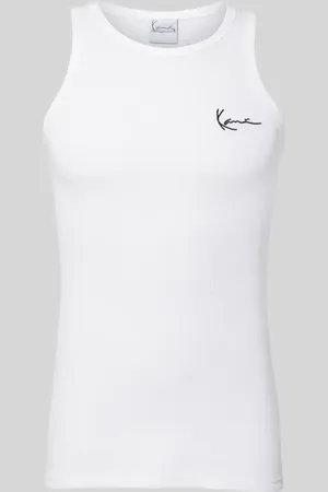 Karl Kani Tanktop mit Label-Stitching in , Größe L