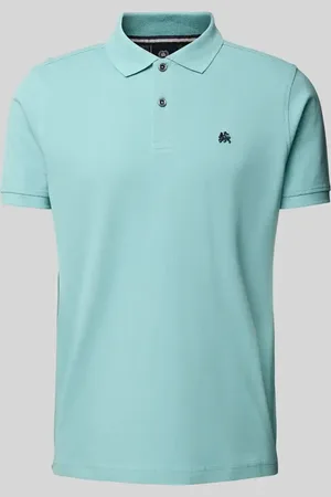 Lerros Poloshirt mit Label-Stitching in , Größe M