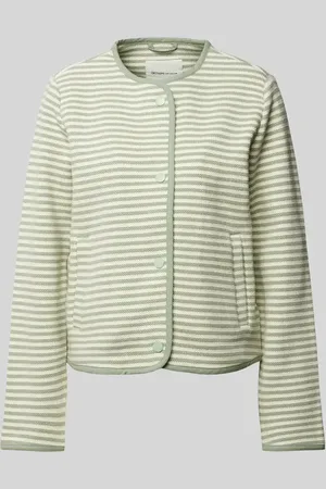 TOM TAILOR Regular Fit Jacke aus Baumwoll-Mix-Jacquard in , Größe L