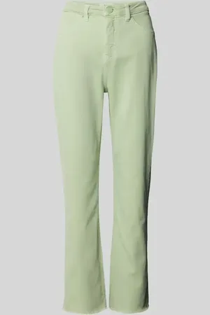 Opus Tapered Fit Jeans mit offenem Saum Modell 