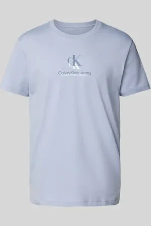 Calvin Klein T-Shirt mit Label-Print in , Größe L