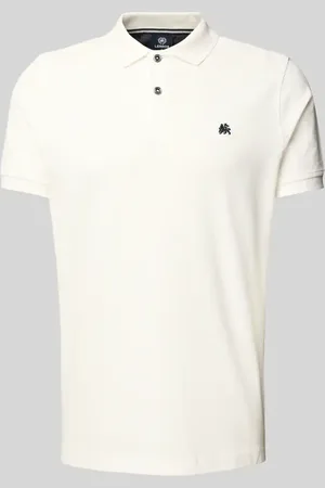 Lerros Poloshirt mit Label-Stitching in , Größe L