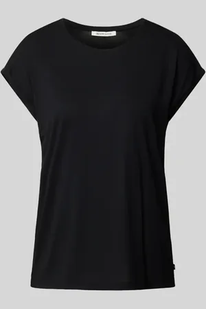 TOM TAILOR Loose Fit T-Shirt aus fließendem Viskose-Mix in , Größe S
