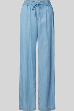 Christian Berg Straight Leg Hose mit Tunnelzug in , Größe 38
