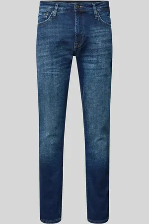 JACK & JONES Regular Fit Jeans mit Knopfverschluss Modell 