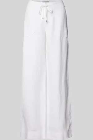 Ralph Lauren Loose Fit Leinenhose mit Eingrifftaschen in , Größe 36