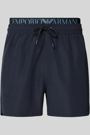 Emporio Armani Badehose mit elastischem Bund in , Größe L