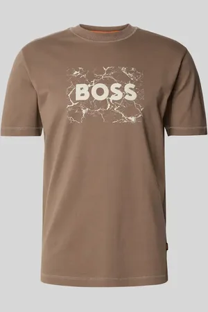 HUGO BOSS T-Shirt mit Label-Print in , Größe L