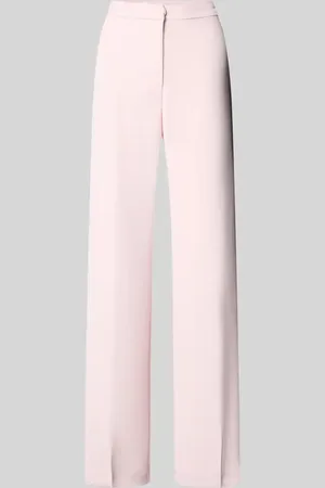 Review High Waist Stoffhose mit Bügelfalten in , Größe L