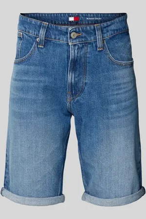 Tommy Hilfiger Regular Fit Jeansshorts aus Baumwoll-Mix Modell 