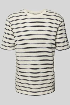 Only & Sons T-Shirt mit geripptem Rundhalsausschnitt Modell 