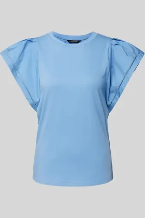Ralph Lauren T-Shirt mit Lochstickerei in , Größe L