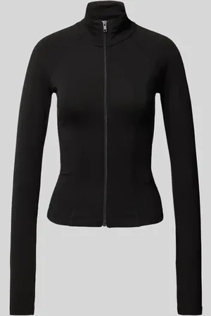 Gina Tricot Trainingsjacke mit Stehkragen in , Größe M