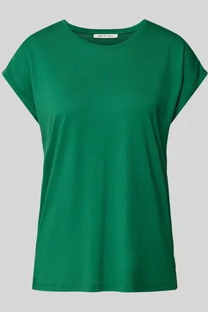 TOM TAILOR Loose Fit T-Shirt aus fließendem Viskose-Mix in , Größe S