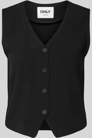 ONLY Regular Fit Stoffweste mit Viskoseanteil Modell 