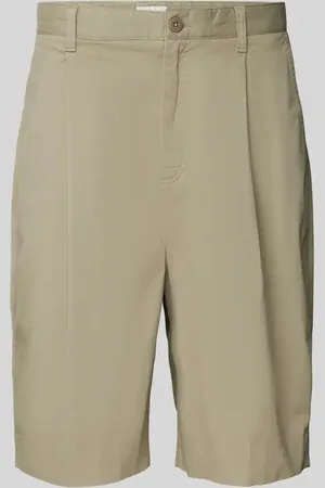 Calvin Klein Relaxed Fit Shorts mit Bundfalten in , Größe 30