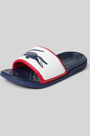 Lacoste Slides mit Label-Detail Modell 