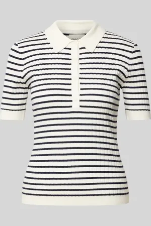 GANT Poloshirt mit gerippten Abschlüssen in , Größe L