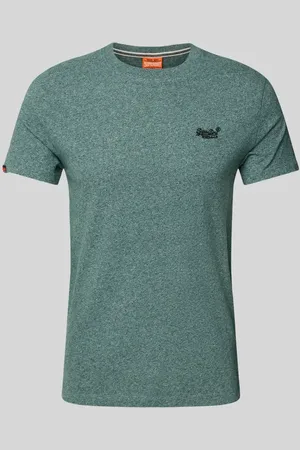 Superdry T-Shirt mit Label-Stitching in , Größe L