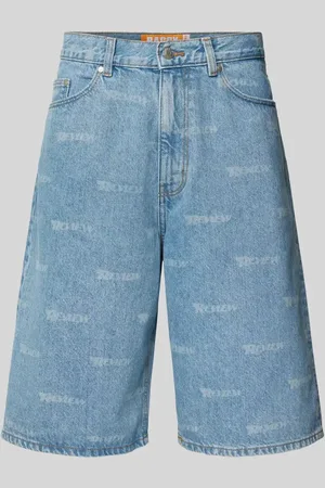 Review Baggy Fit Jeansshorts im 5-Pocket-Design in , Größe L