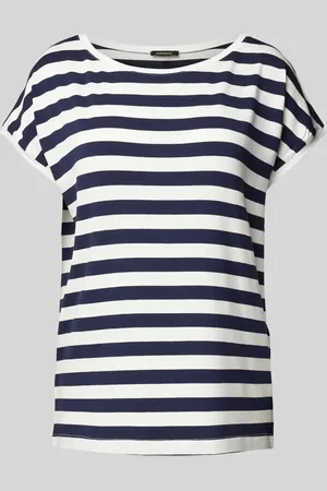 More & More T-Shirt mit U-Boot-Ausschnitt in , Größe 36