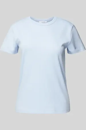 Opus T-Shirt mit geripptem Rundhalsausschnitt Modell 
