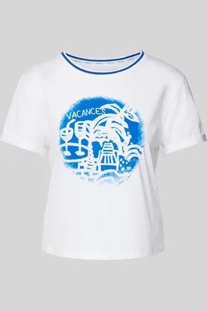 Marc Cain T-Shirt mit Motiv-Print in , Größe 34