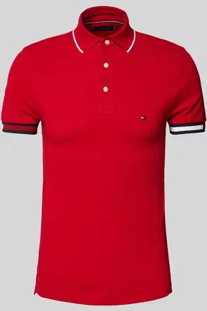 Tommy Hilfiger Slim Fit Poloshirt aus Baumwoll-Elasthan-Mix in , Größe L