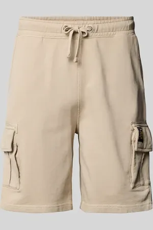 Superdry Regular Fit Cargoshorts mit Eingrifftaschen in , Größe L