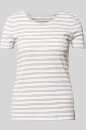 Christian Berg T-Shirt mit geripptem Rundhalsausschnitt in , Größe L