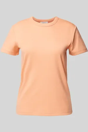 Opus T-Shirt mit geripptem Rundhalsausschnitt Modell 