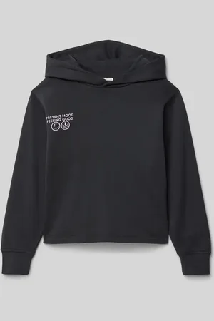 TOM TAILOR Boxy Fit Hoodie aus reiner Baumwolle in , Größe 140