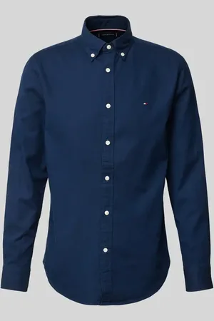 Tommy Hilfiger Slim Fit Freizeithemd aus reiner Baumwolle in , Größe L