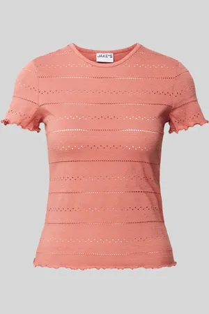 Jake*s T-Shirt mit Muschelsaum in , Größe L