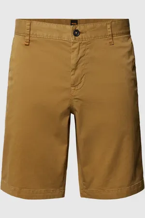HUGO BOSS Slim Fit Chino-Shorts mit Eingrifftaschen in , Größe 31