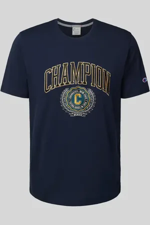 Champion T-Shirt mit Label-Print in , Größe L